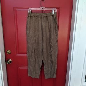 linenfox brown pants